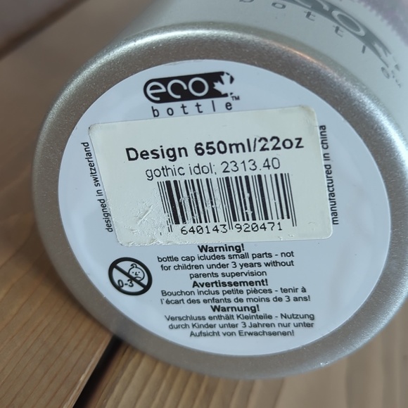 Eco Bottle Gothic Idol Reusable Water Bottle - Picture 9 of 9